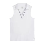 Puma - Women's Cloudspun Piped Sleeveless Golf Polo (623912 01)