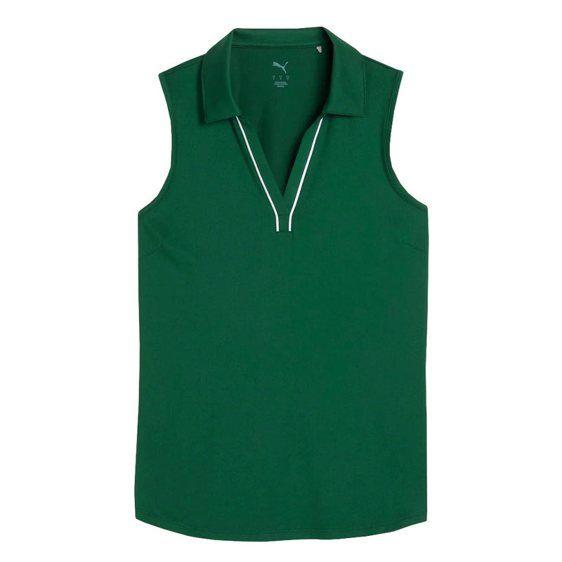 Puma - Women's Cloudspun Piped Sleeveless Polo (623912 07)