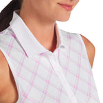 Puma - Women's Cloudspun Plaid Sleeveless Polo (623919 01)