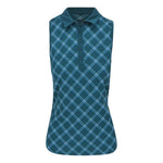 Puma - Polo à carreaux Cloudspun pour femme (623919 02)