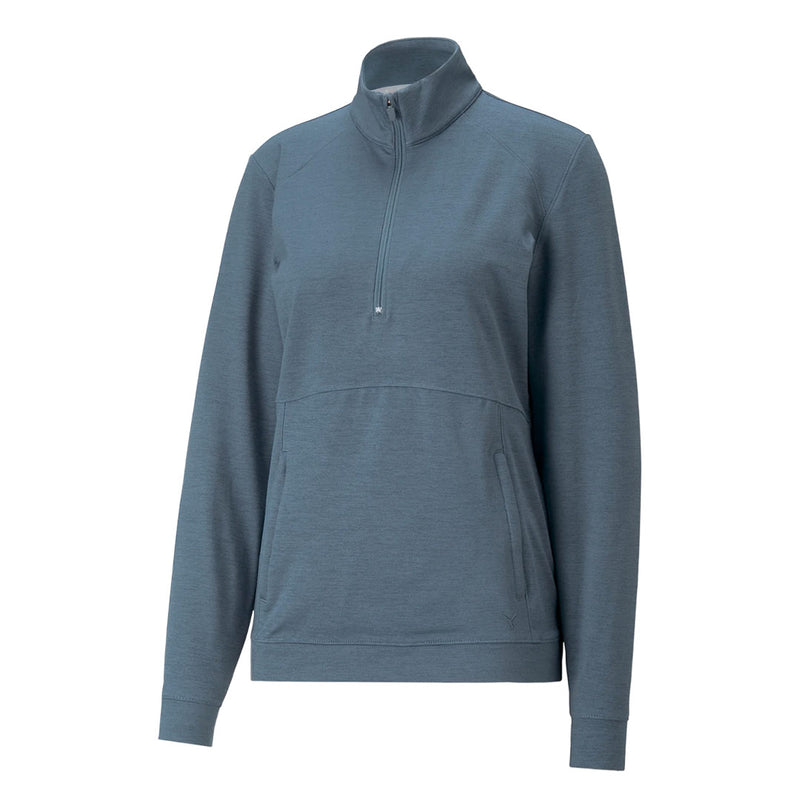 Puma - Women's Cloudspun Rockaway 1/4 Zip Golf Pullover (535516 08)