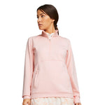 Puma - Women's Cloudspun Rockaway 1/4 Zip Golf Pullover (535516 11)
