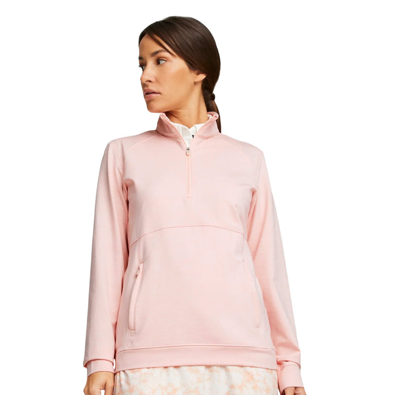 Puma - Women's Cloudspun Rockaway 1/4 Zip Golf Pullover (535516 11)