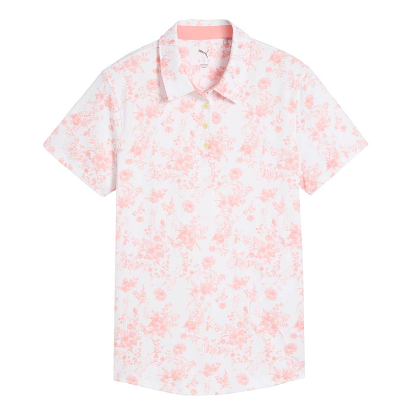 Puma - Women's Cloudspun Toile Short Sleeve Polo (630739 01)
