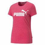 Puma - T-shirt chiné avec logo essentiel pour femme (586876 96) 