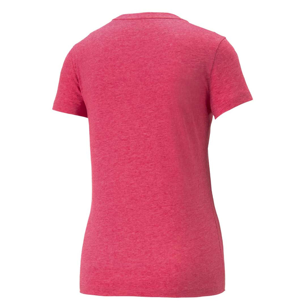 Puma - T-shirt chiné avec logo essentiel pour femme (586876 96) 