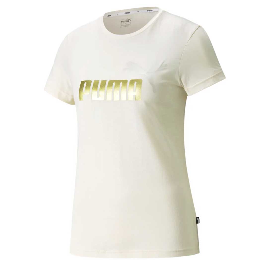 Women\'s Logo Essential – - SVP 73) Sports (586890 Puma Metallic T-Shirt