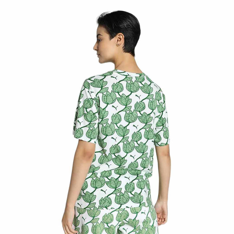 Puma - Women's Essentials Blossom All Over Print T-Shirt (679493 86)