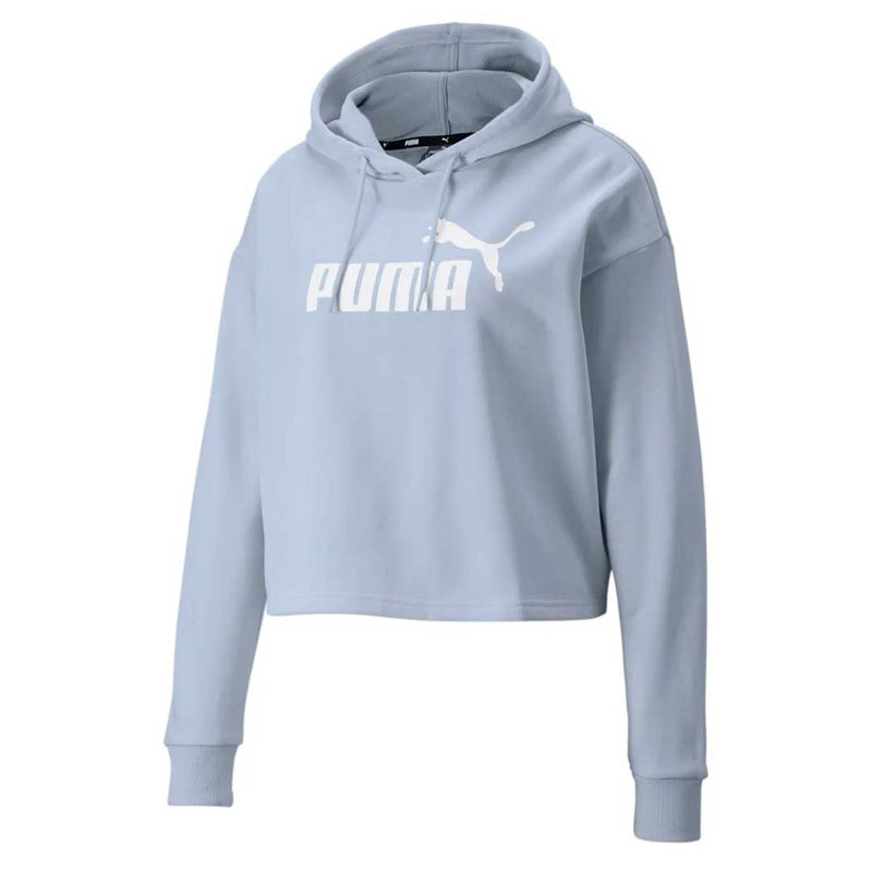 Puma - Sweat à capuche court avec logo Essentials pour femme (586870 83)