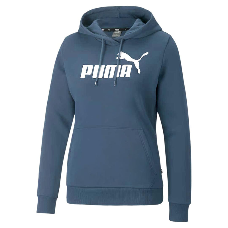 Puma - Sweat à capuche en polaire Essentials Logo pour femme (586789 18) 