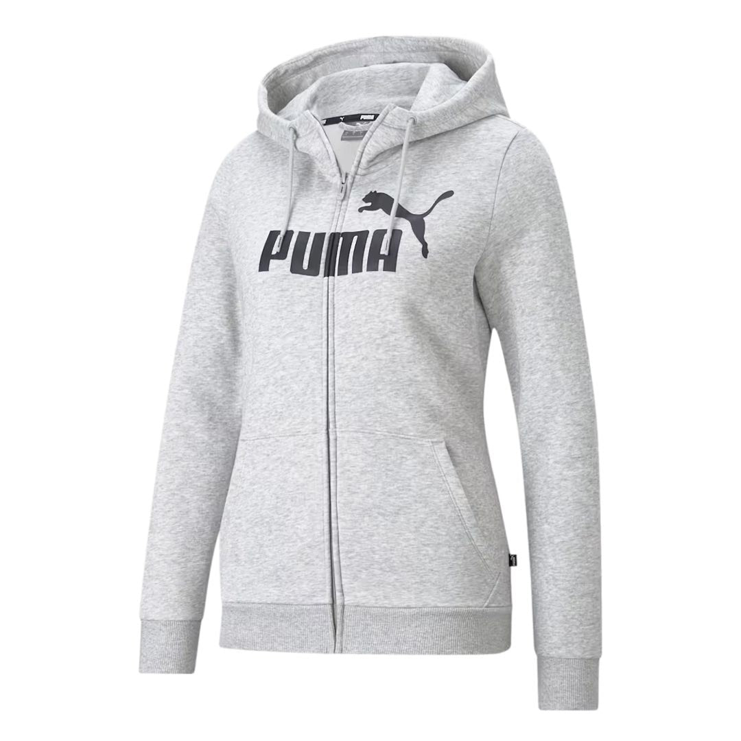 Puma - Women's Essentials Logo Full Zip Hoodie (586806 04) – SVP