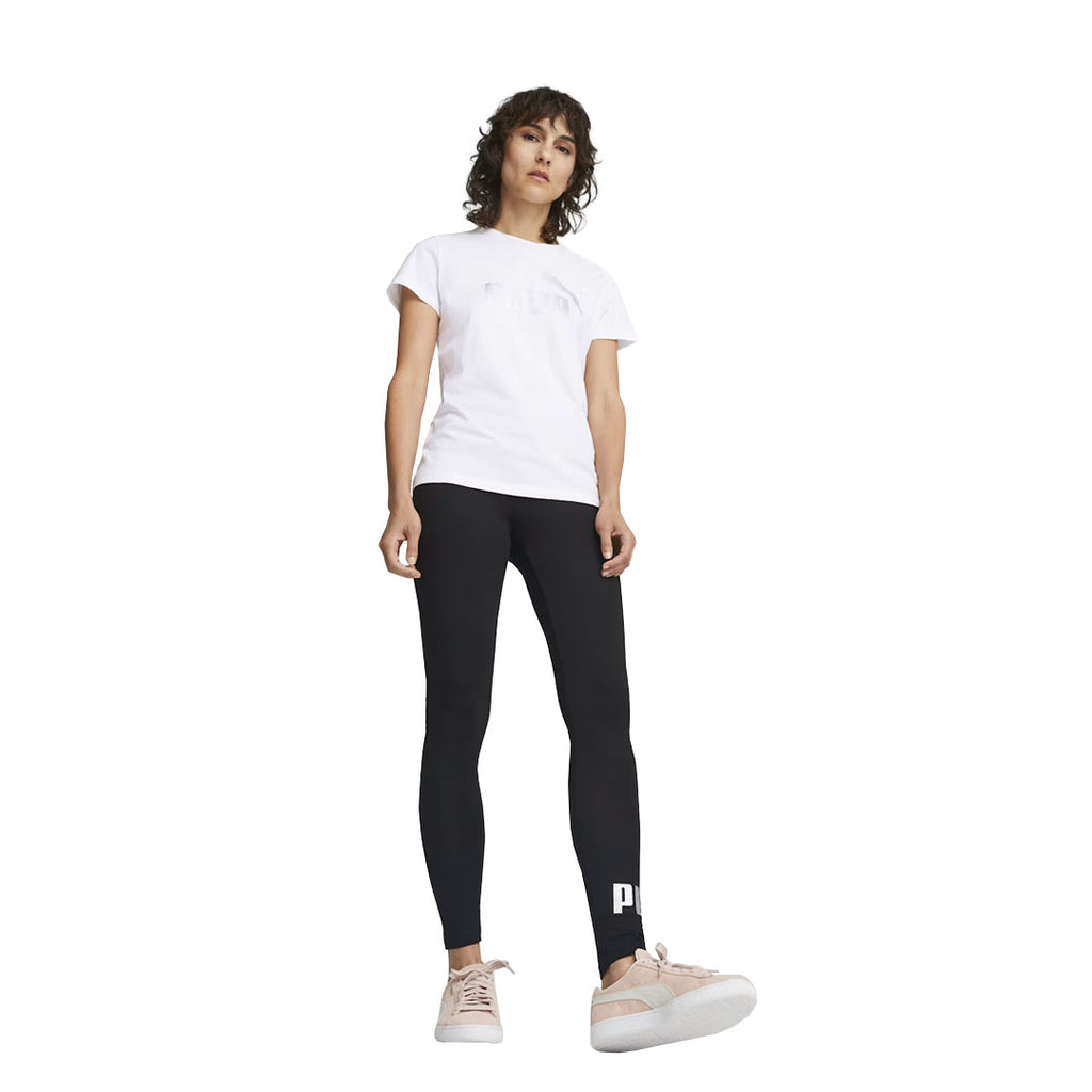 Puma - Women's Essentials+ Metallic Logo T-Shirt (848303 02)
