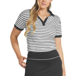 Puma - Women's Everyday Stripe Pique Golf Polo (623914 03)