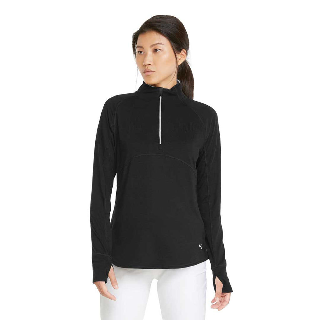 Puma - Women's Gamer Golf 1/4 Zip Sweatshirt (533007 02)
