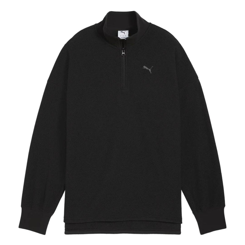 Puma - Women's Her Oversized 1/2 Zip Winterized Sweatshirt (688157 01)