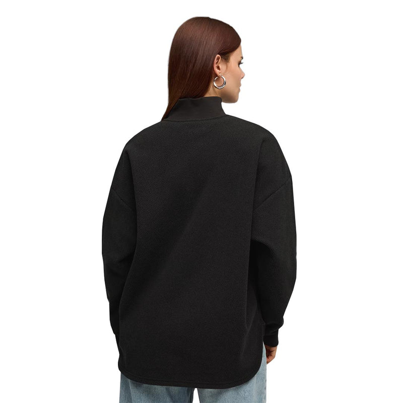 Puma - Women's Her Oversized 1/2 Zip Winterized Sweatshirt (688157 01)