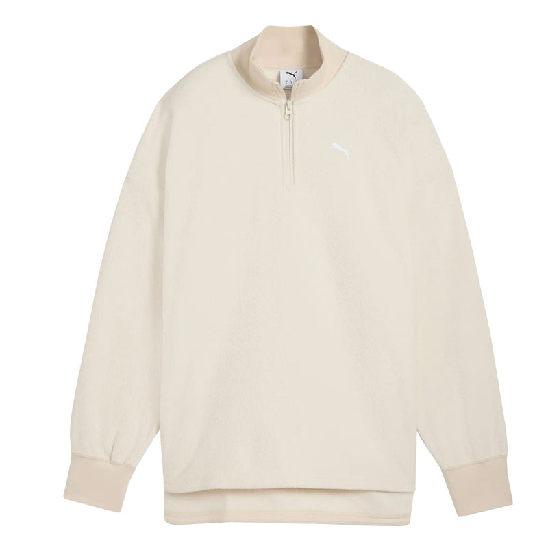 Puma - Women's Her Oversized 1/2 Zip Winterized Sweatshirt (688157 87)