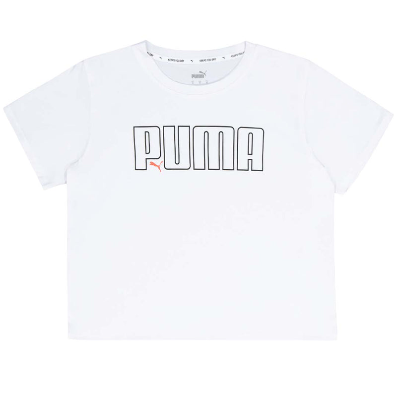 Puma - Women's Iconic Cropped Short Sleeve T-Shirt (522547 02)