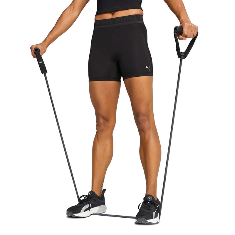 Puma - Women's Lace High Waisted Biker Shorts (526784 01)