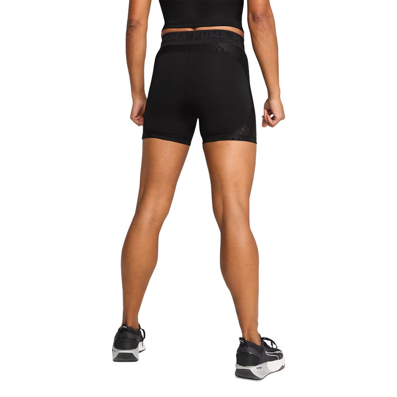 Puma - Women's Lace High Waisted Biker Shorts (526784 01)