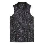 Puma - Women's Leopard Pique Range Sleeveless Golf Polo (623921 01)