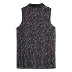Puma - Women's Leopard Pique Range Sleeveless Golf Polo (623921 01)