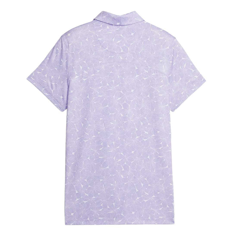 Puma - Women's MATTR Plumeria Short Sleeve Polo (621637 02)