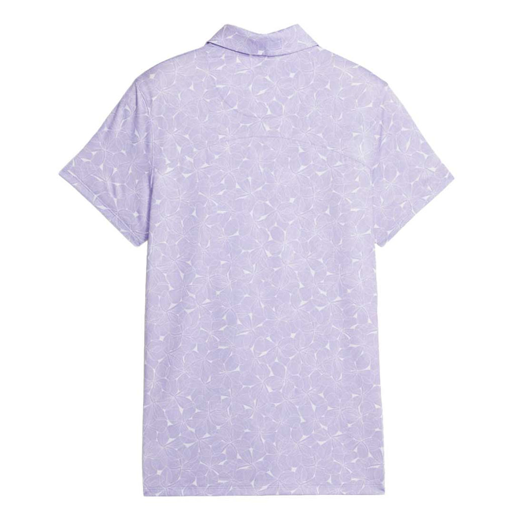 Puma - Women's MATTR Plumeria Short Sleeve Polo (621637 02)