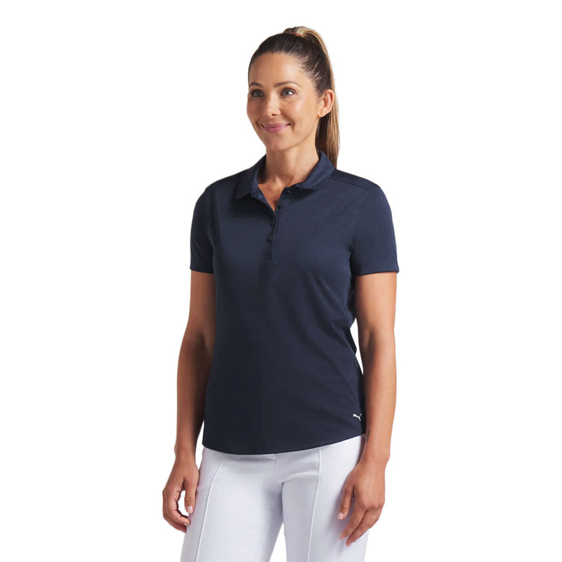 Puma - Women's MATTR Solid Short Sleeve Golf Polo (625889 03)