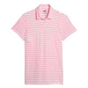 Puma - Women's MATTR Somer Stripe Short Sleeve Golf Polo (621880 04)