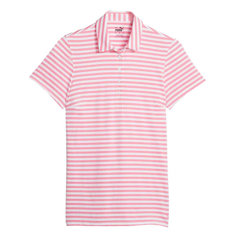 Puma - Women's MATTR Somer Stripe Short Sleeve Golf Polo (621880 04)