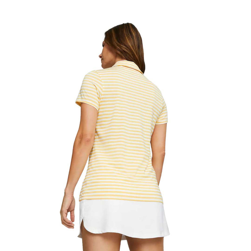 Puma - Women's MATTR Somer Stripe Short Sleeve Golf Polo (621880 05)