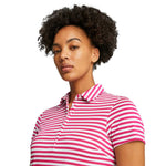 Puma - Women's MATTR Somer Stripe Short Sleeve Golf Polo (621880 07)