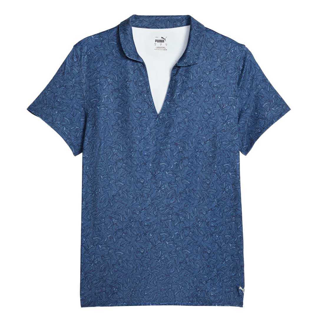 Puma - Women's MATTR Tidal Wave Short Sleeve Golf Polo (621632 01 Puma - Women's MATTR Tidal Wave Short Sleeve Golf Polo (621632 01