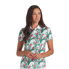 Puma - Women's MATTR Tropic Short Sleeve Golf Polo (623925 01)