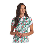 Puma - Women's MATTR Tropic Short Sleeve Golf Polo (623925 01)