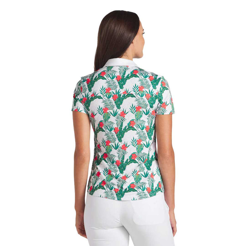 Puma - Women's MATTR Tropic Short Sleeve Golf Polo (623925 01)