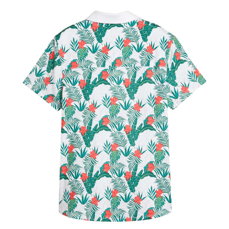 Puma - Women's MATTR Tropic Short Sleeve Golf Polo (623925 01)