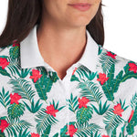 Puma - Women's MATTR Tropic Short Sleeve Golf Polo (623925 01)