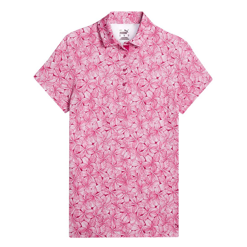 Puma - Women's MATTR Plumeria Short Sleeve Polo (621637 03)