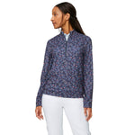 Puma - Women's Micro Floral Cloudspun 1/4 Zip (539100 02)