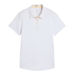 Puma - Women's Pique Accent Short Sleeve Polo (629355 01)