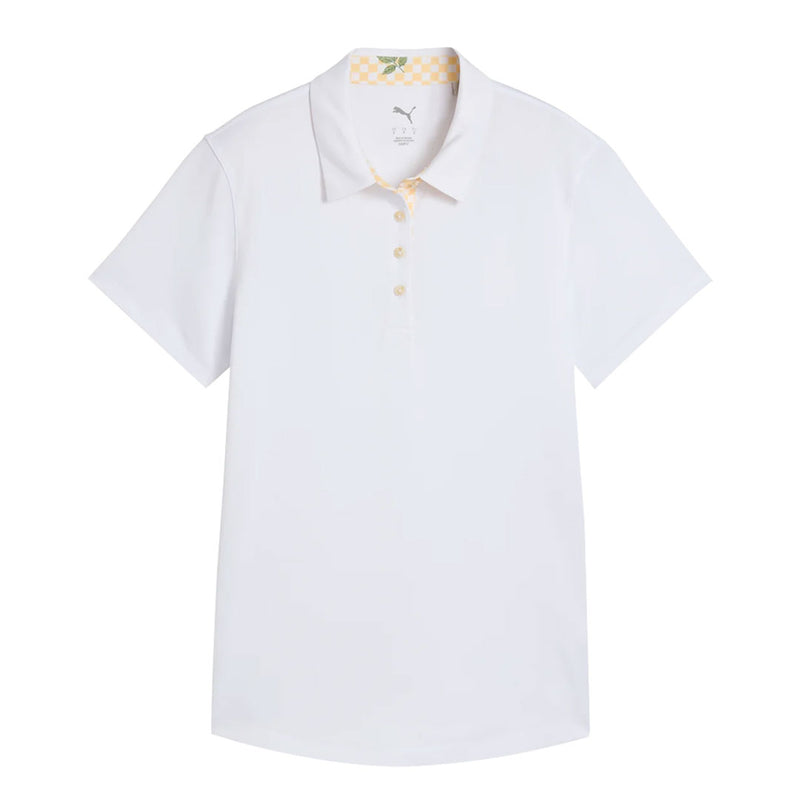 Puma - Women's Pique Accent Short Sleeve Polo (629355 01)