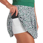 Puma - Women's Pleated Leopard Skirt (623883 01)