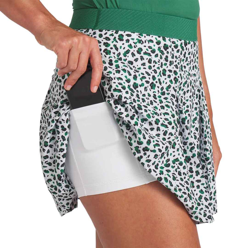 Puma - Women's Pleated Leopard Skirt (623883 01)