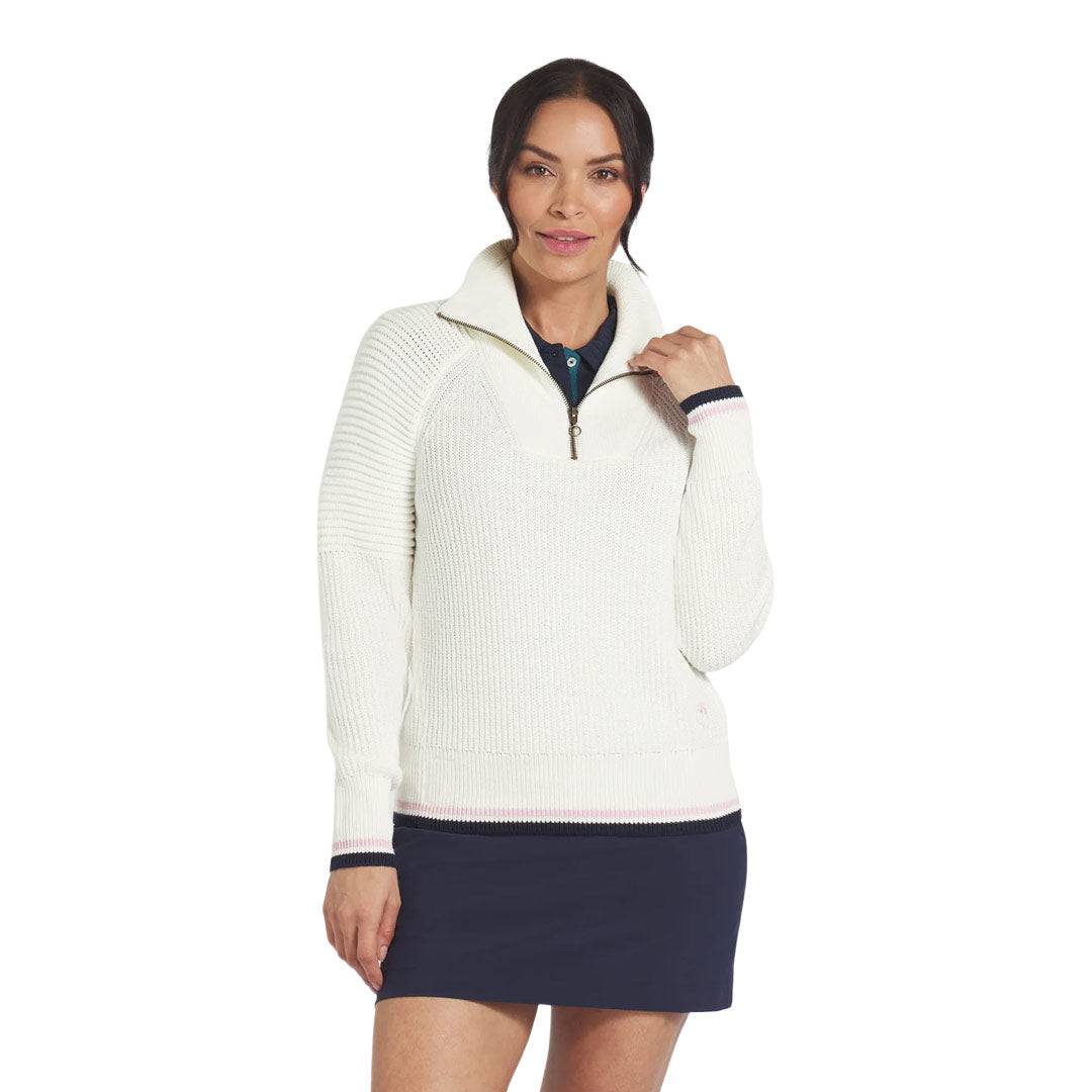Puma - Women's Puma x Arnold Palmer 1/4 Zip Pullover Golf Sweater