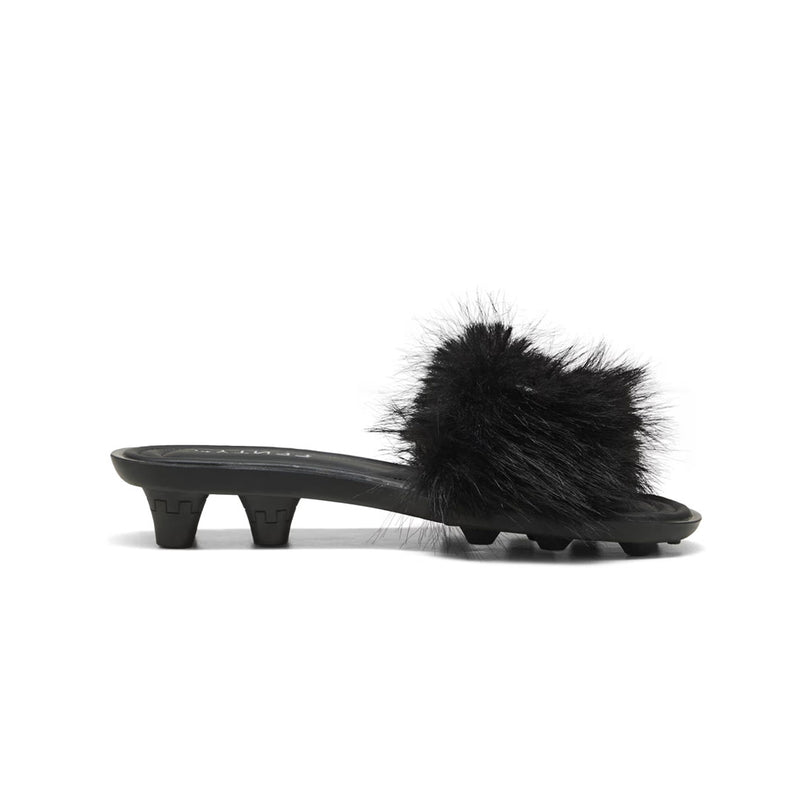 Puma - Women's Puma x Fenty Chic Fur Slides (404768 02)