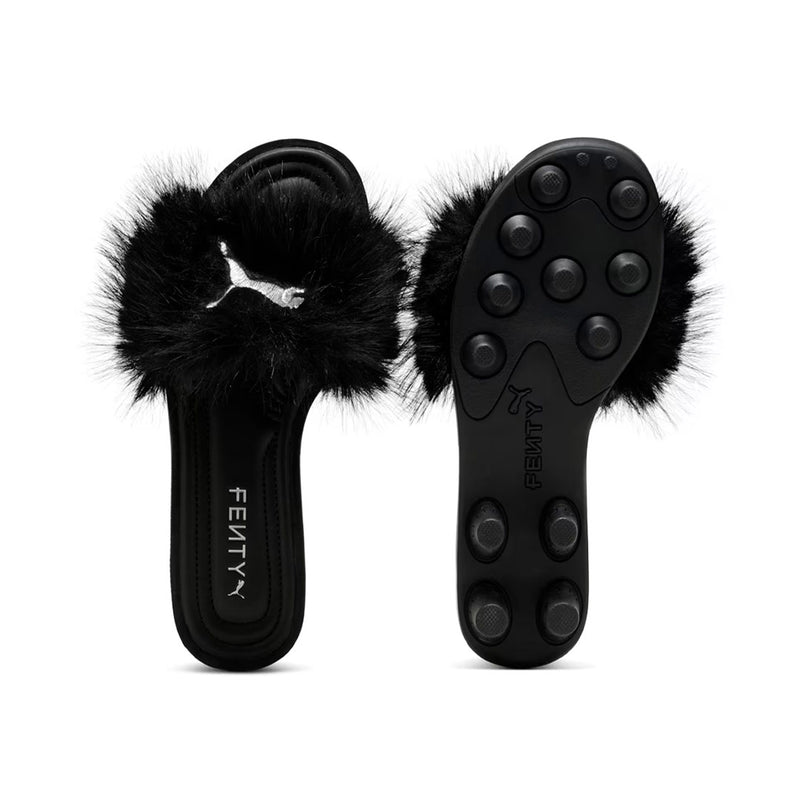 Puma - Women's Puma x Fenty Chic Fur Slides (404768 02)
