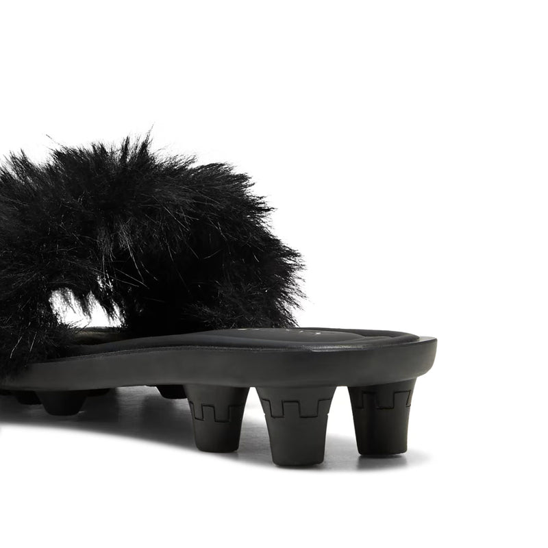 Puma - Women's Puma x Fenty Chic Fur Slides (404768 02)