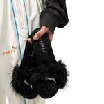 Puma - Women's Puma x Fenty Chic Fur Slides (404768 02)